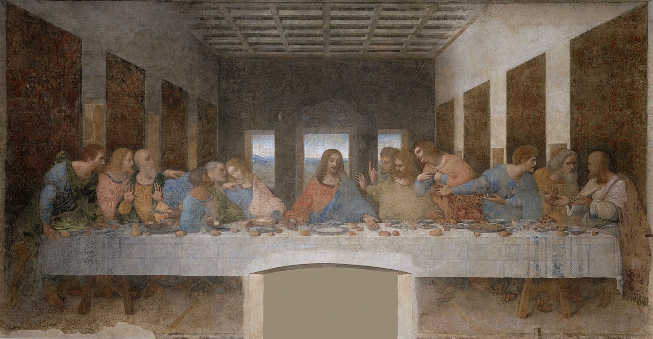 Leonardo da Vinci The Last Supper high res