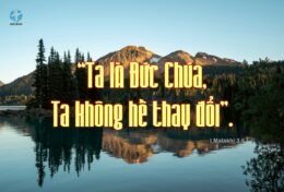 THỜ PHƯỢNG KHÔNG PHẢI LÀ VỀ HOÀN CẢNH CỦA BẠN, MÀ LÀ VỀ CHÍNH THIÊN CHÚA…