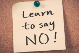 CẦN CAN ĐẢM ĐỂ TỪ CHỐI; HỌC CÁCH NÓI ‘KHÔNG’…