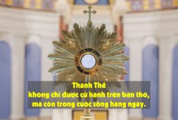 ĐTC Lêô XIV: Thánh Thể không chỉ được cử hành trên bàn thờ, mà còn trong cuộc sống hàng ngày