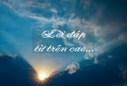 03. HOÁN CẢI – Lời Đáp Từ Trên Cao