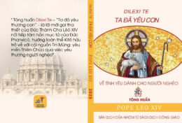 BẢN DỊCH TÔNG HUẤN DILEXI TE CỦA ĐTC LÊÔ XIV – CHƯƠNG I