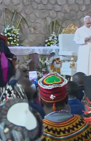 [Tông du Camerun] Đức Thánh Cha Lêô tham dự buổi gặp gỡ vì hoà bình tại Bamenda