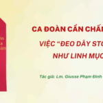 CA ĐOÀN CẦN CHẤM DỨT VIỆC “ĐEO DÂY STOLA” NHƯ LINH MỤC