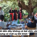 Đức Thánh Cha Lêô XIV dùng bữa với người nghèo